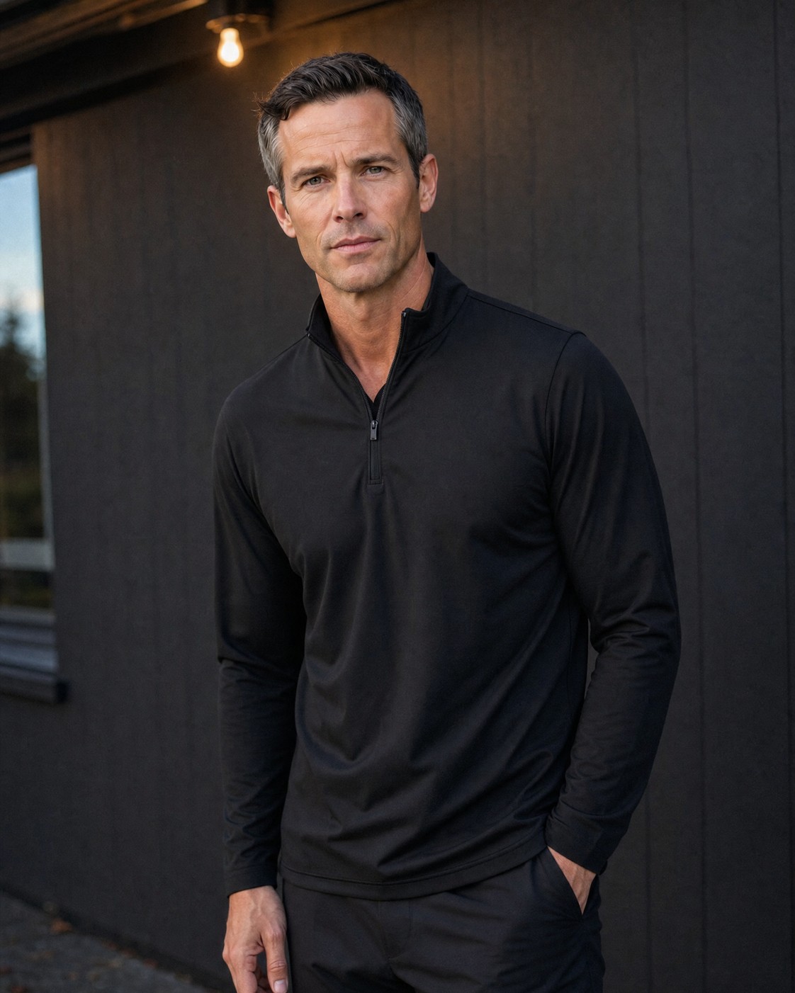 1/4 Zip - Blackout view 2