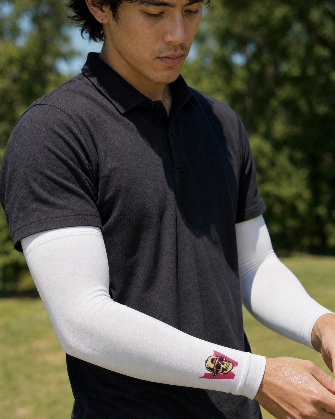 UV Armsleeve - White view 4