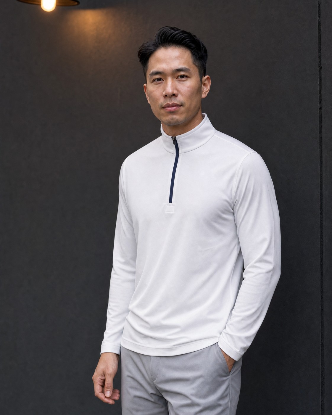 UV Ultracool ¼ Zip Contrast — Frost