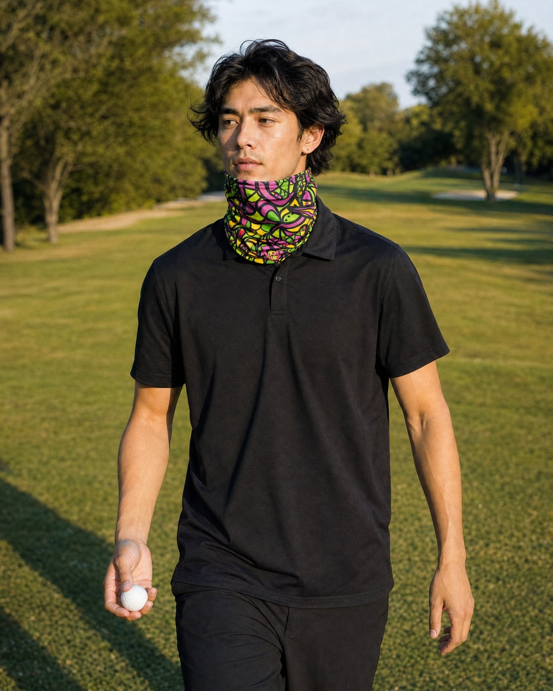 Neon Riot Neck Gaiter view 2