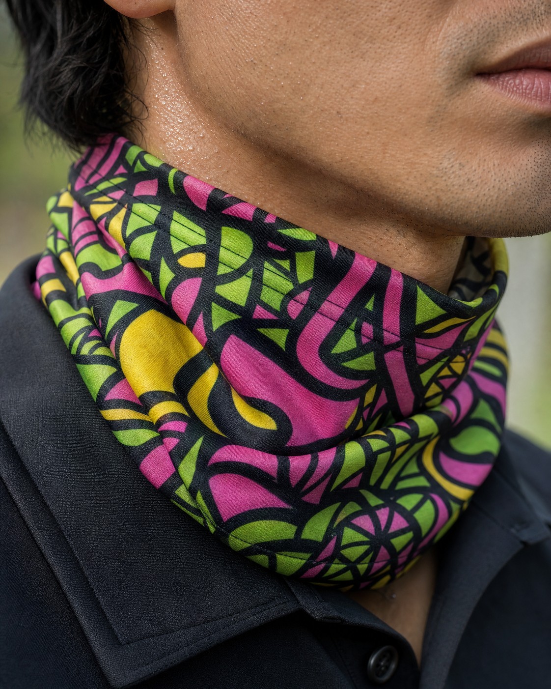 Neon Riot Neck Gaiter view 3