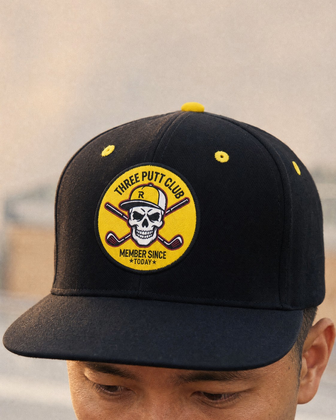 Three Putt Club Snapback Cap —