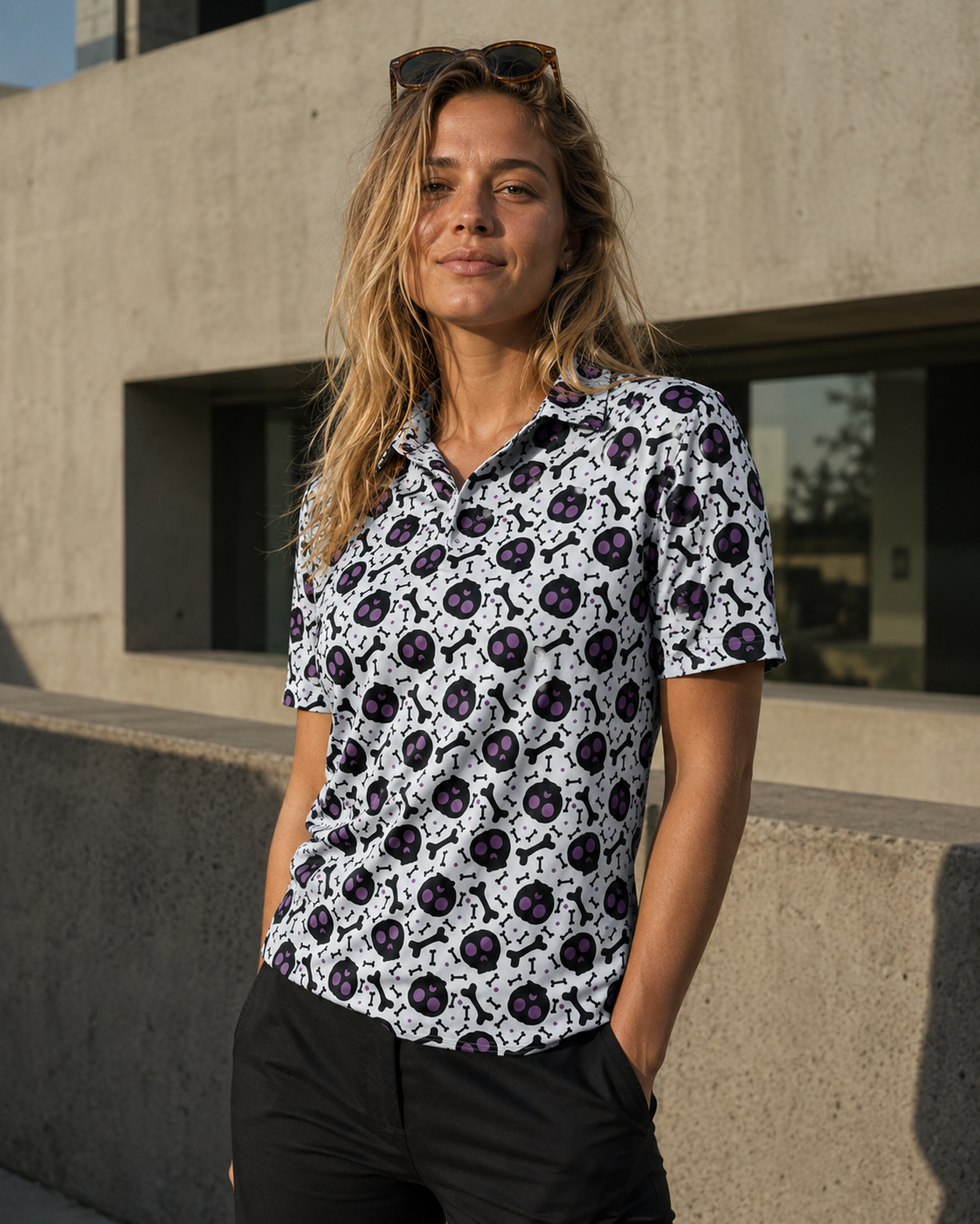 Bone Collector Polo - Women view 3