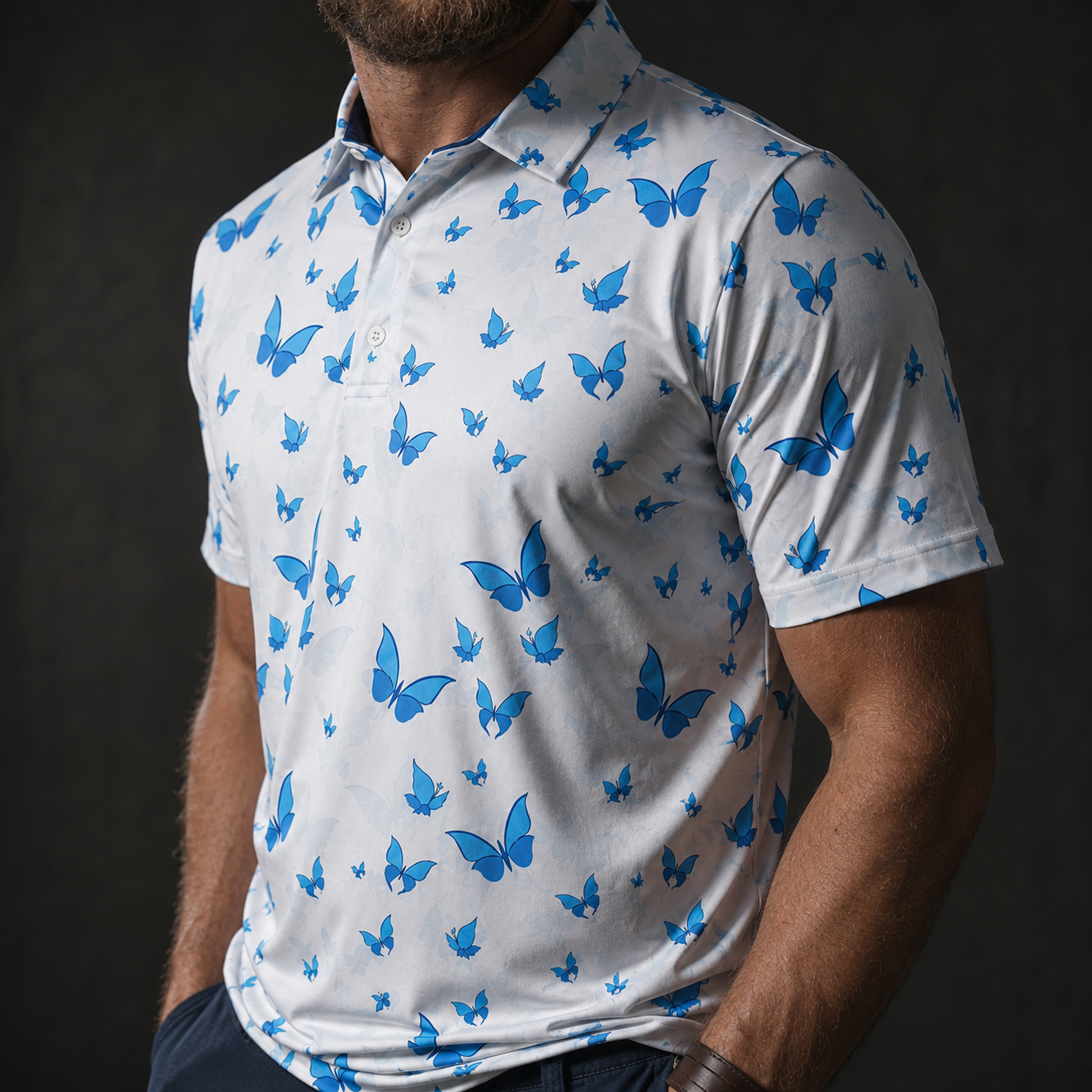 Butterfly Garden Wildside Polo-Ultracool view 3