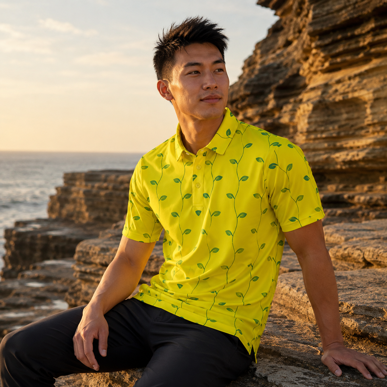 Green Sprout Wildside Polo - Ultracool view 2