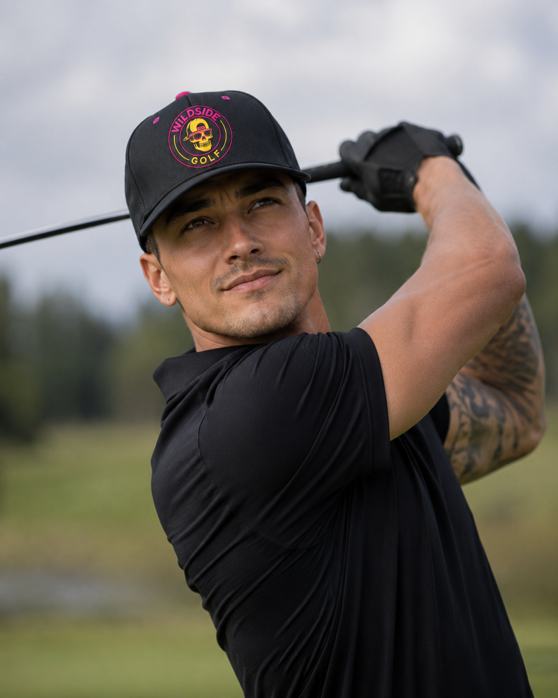Patch Cap — Black