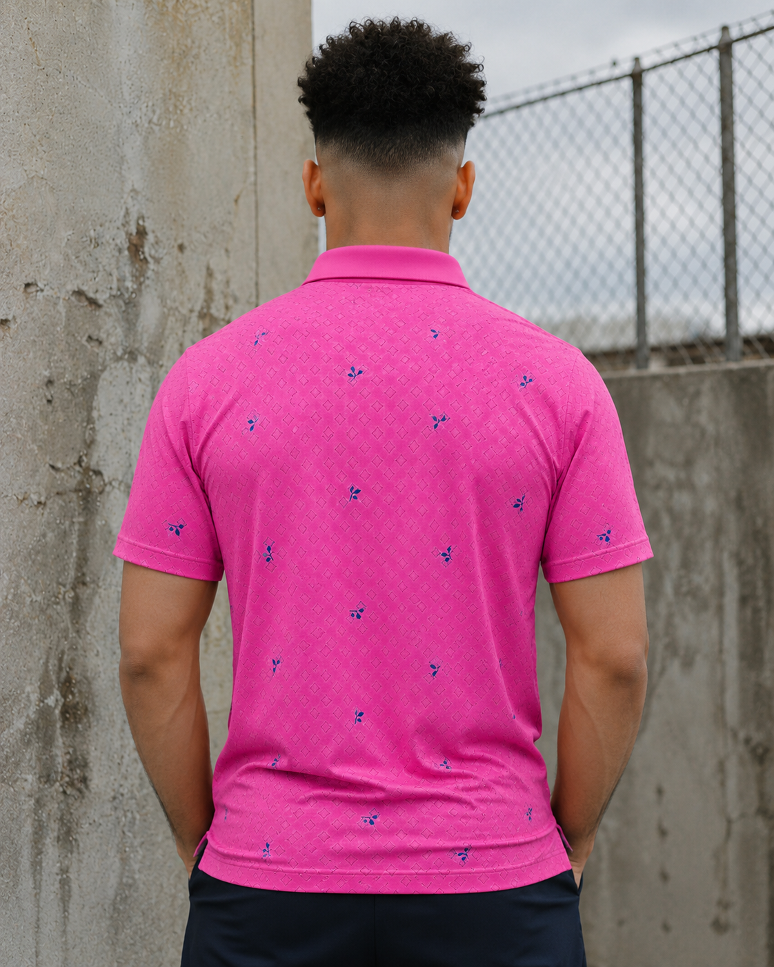 Pink Palm Wildside Polo-Ultracool view 2