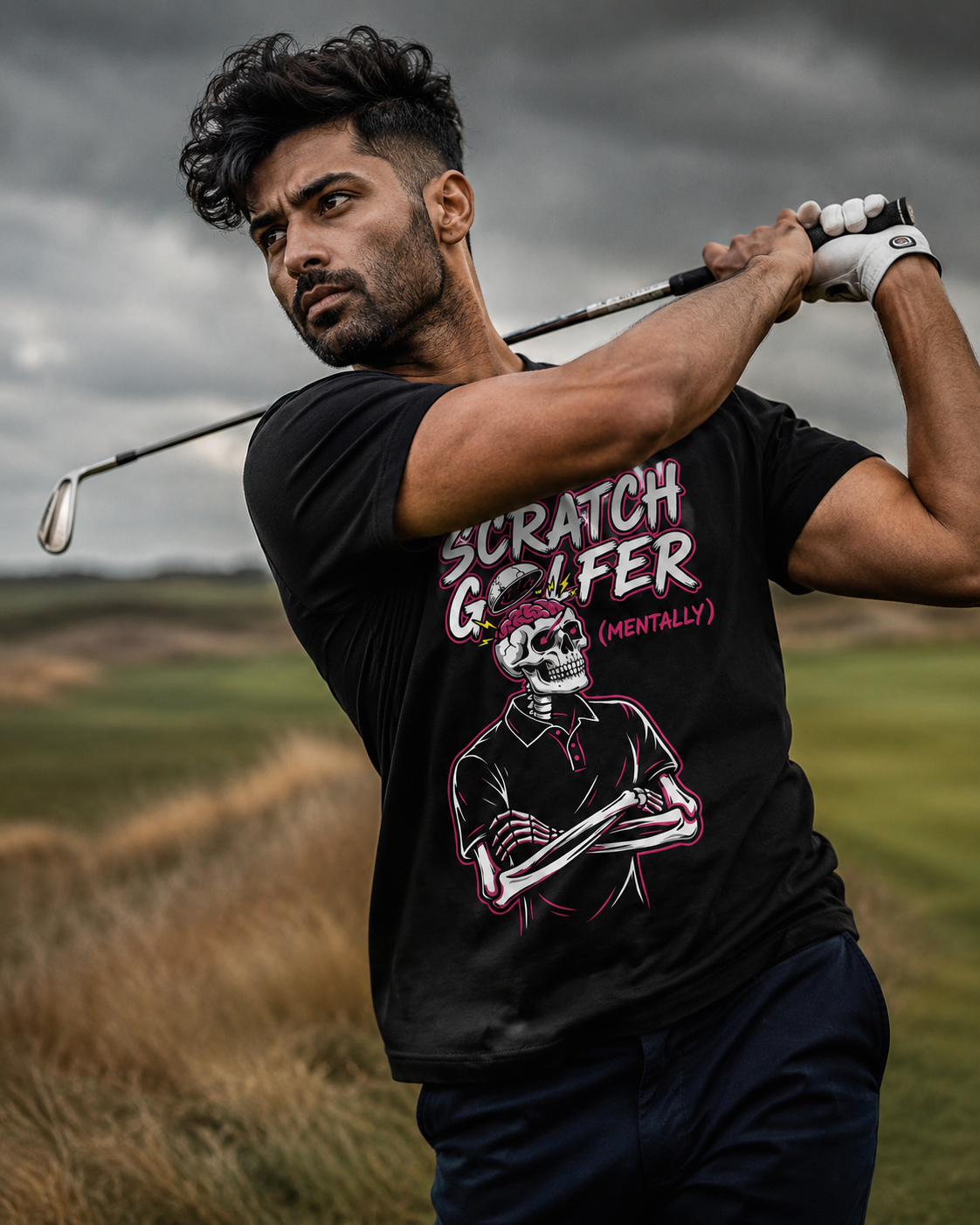 Scratch golfer Tee —
