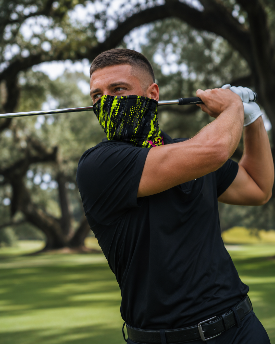 Skull Volt Neck Gaiter — 