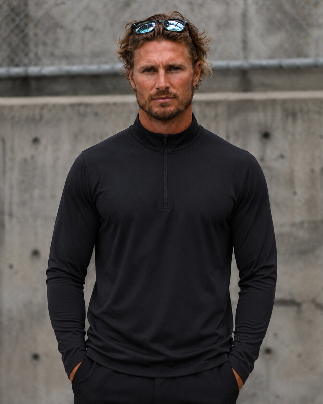 1/4 Zip - Blackout view 3