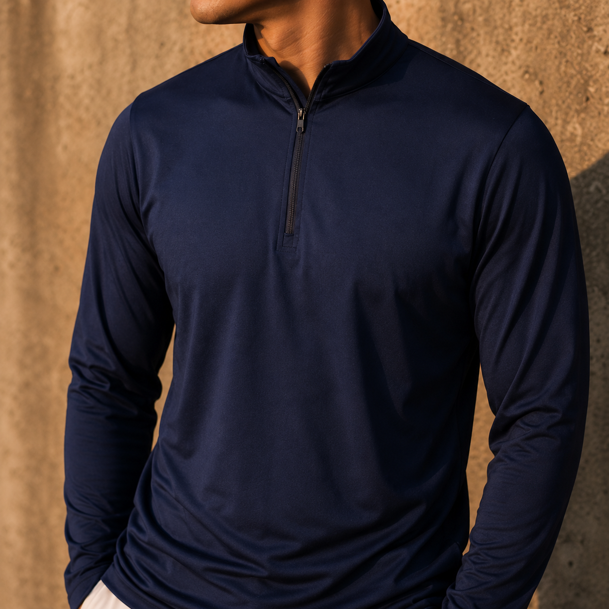 1/4 Zip - Midnight view 3