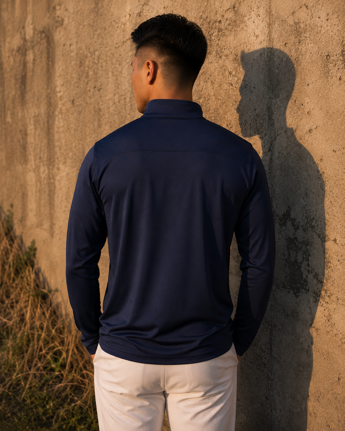 Wildside 1/4 Zip - Midnight view 3