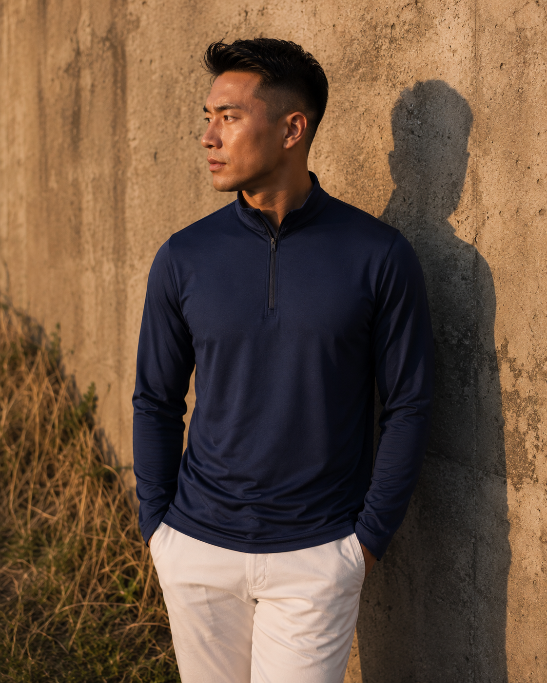 1/4 Zip - Midnight view 4