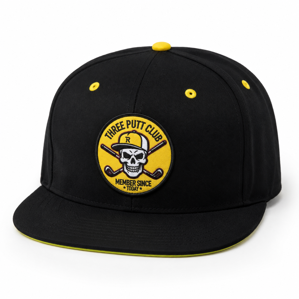 Three Putt Club Snapback Cap view 2