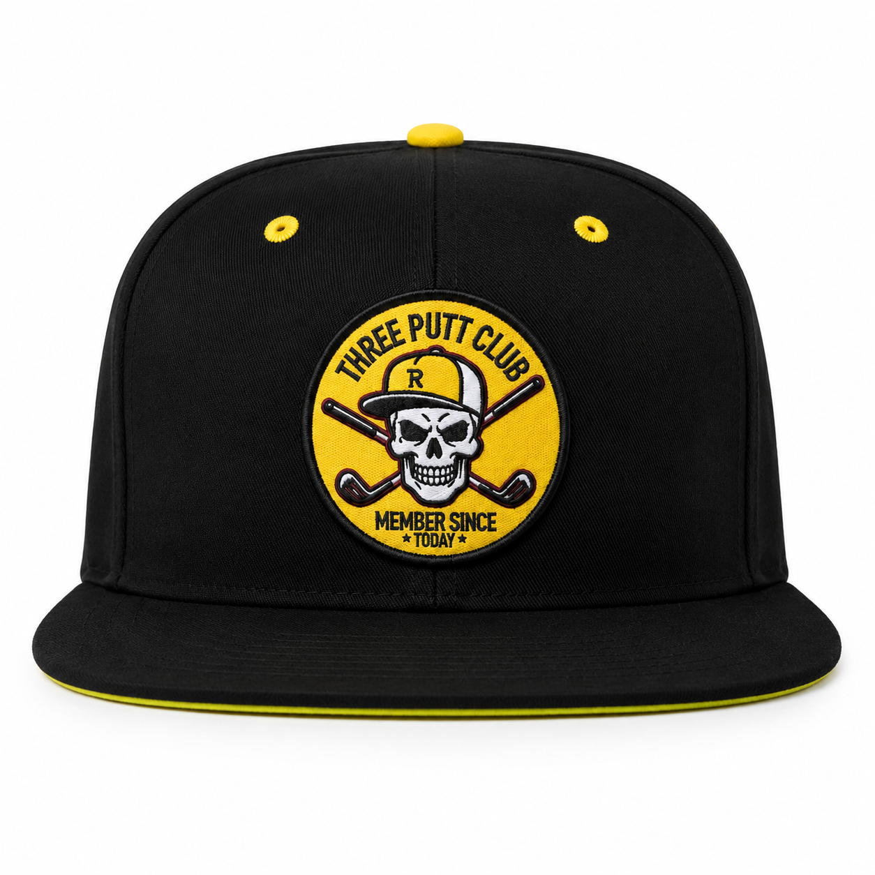 Three Putt Club Snapback Cap view 3