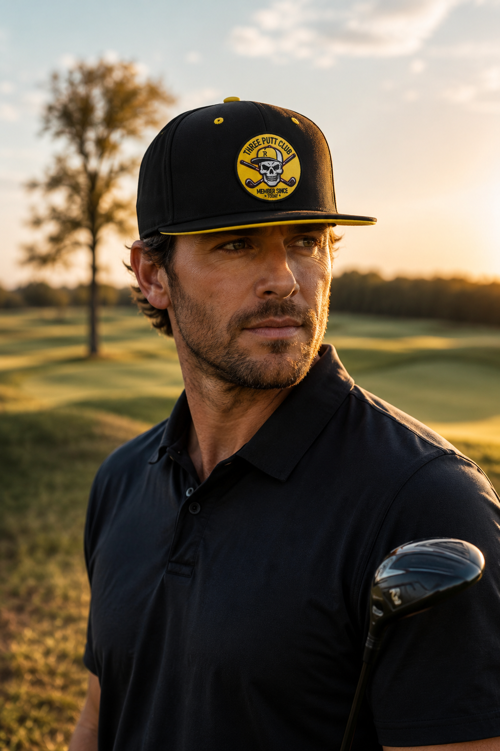 Three Putt Club Snapback Cap — 