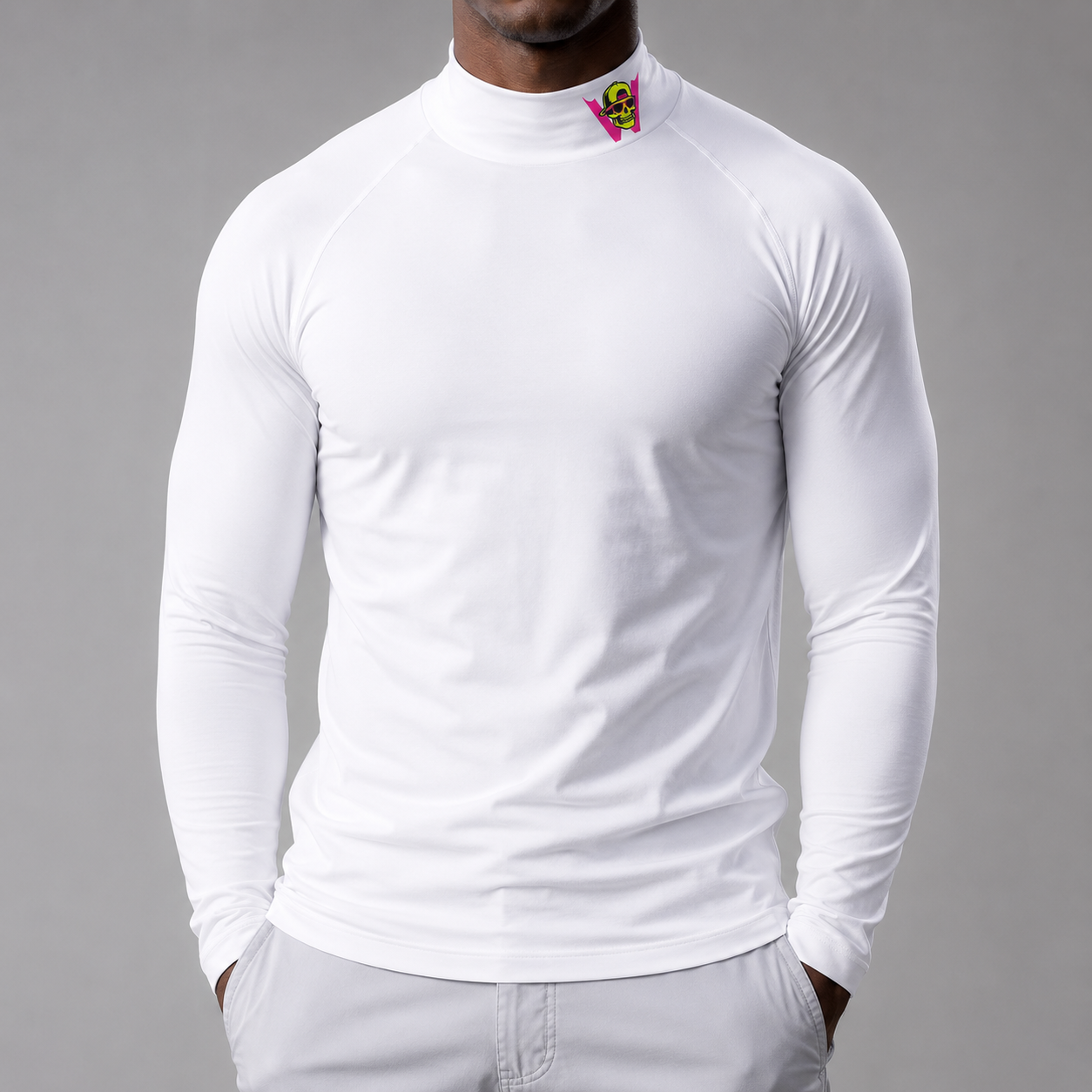 Wildside Base layer - Plain white view 3