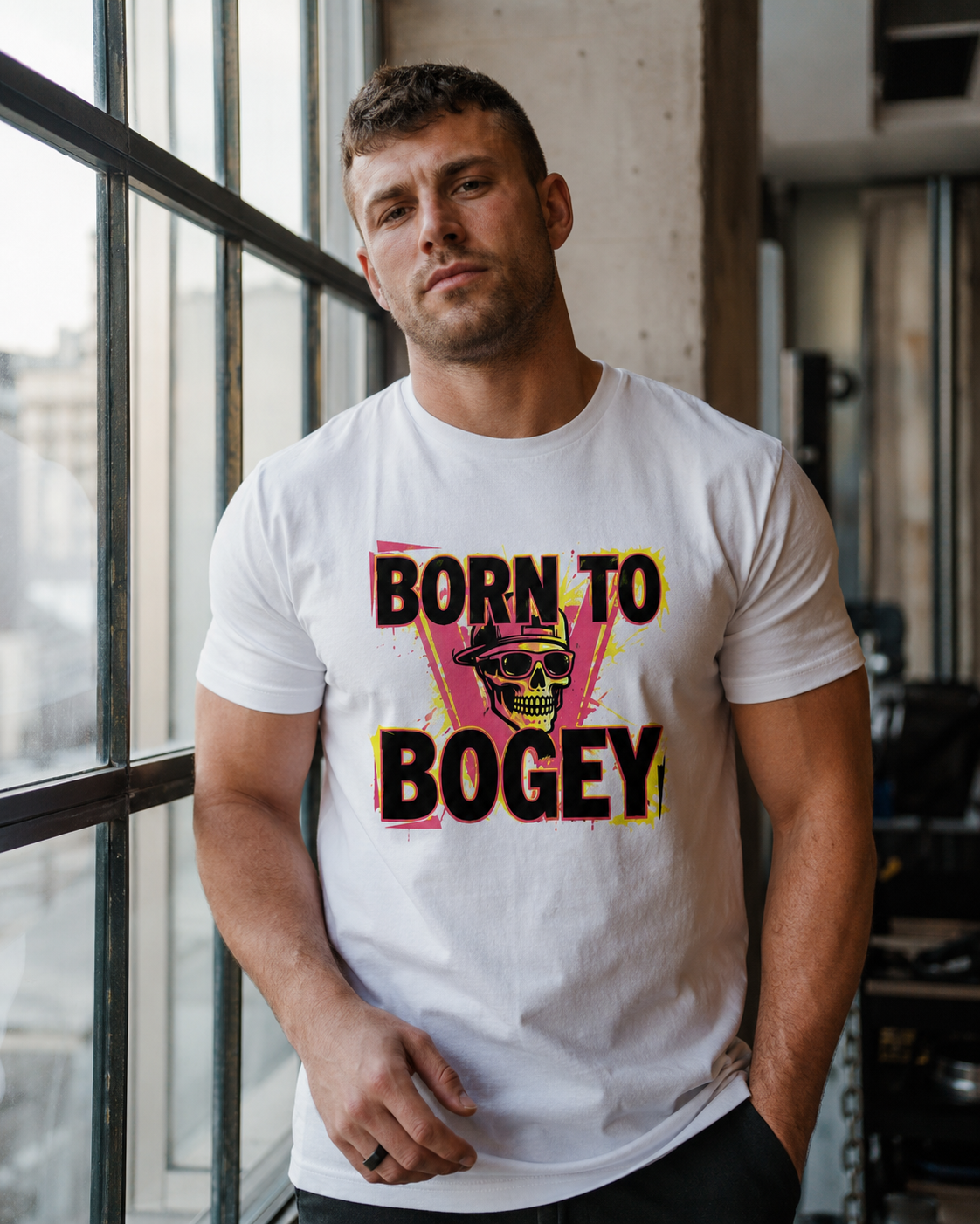 Born to bogey Tee view 3