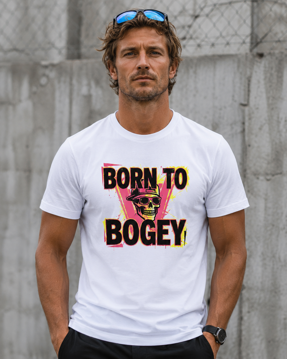 Wildside Born to bogey Tee — 