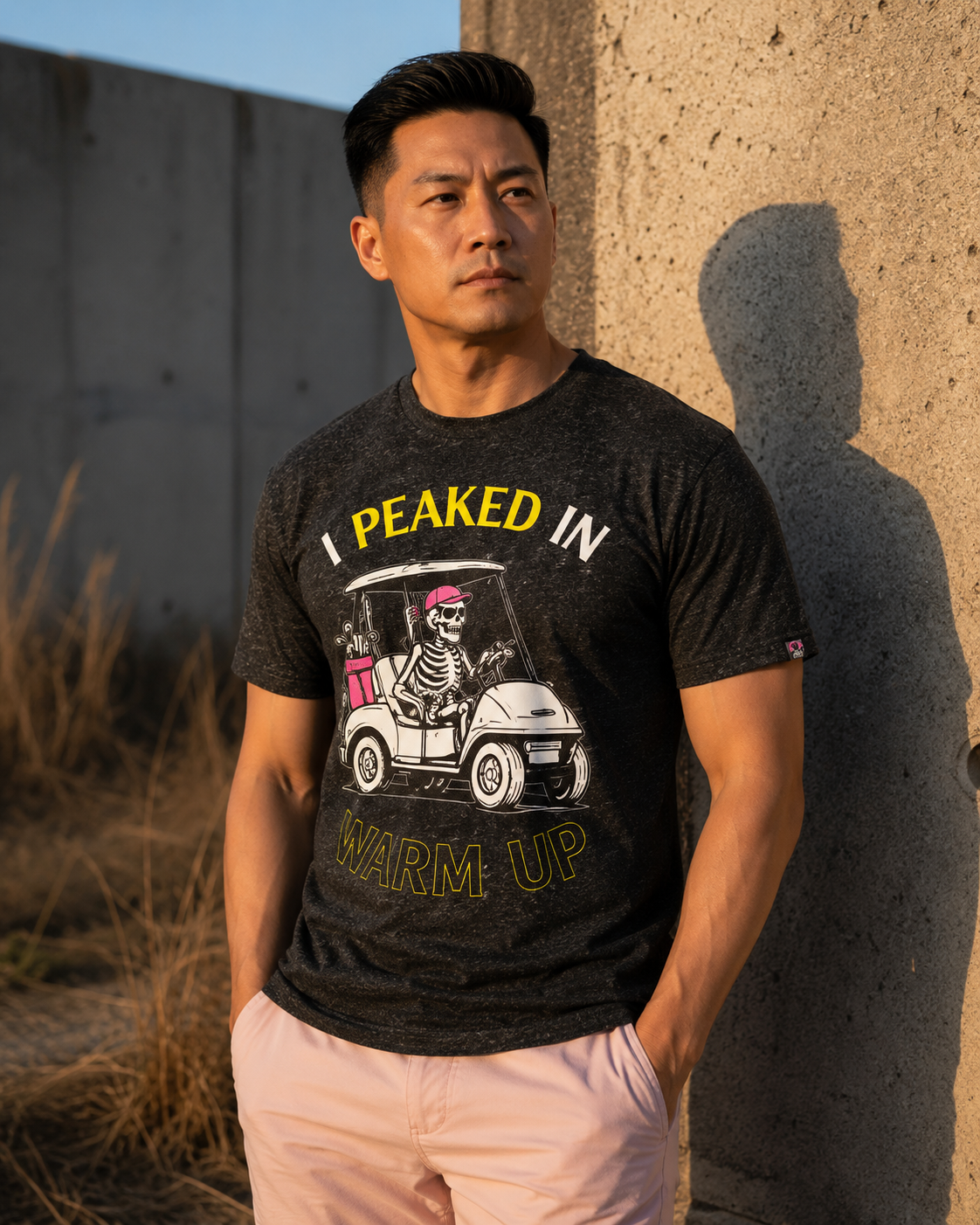 Wildside I Peaked In Warm Up Tee — Black