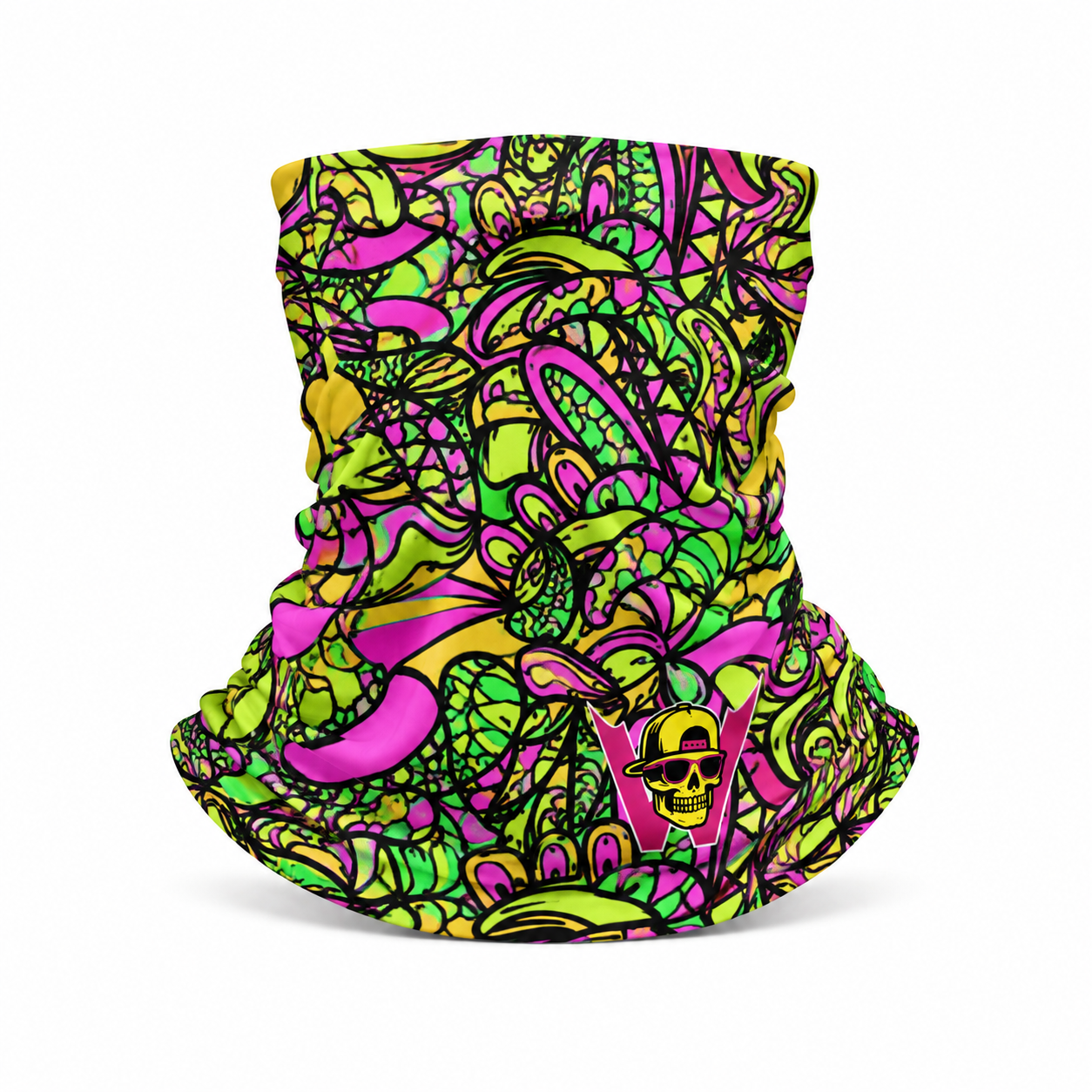 Wildside Neon Riot Neck Gaiter view 4