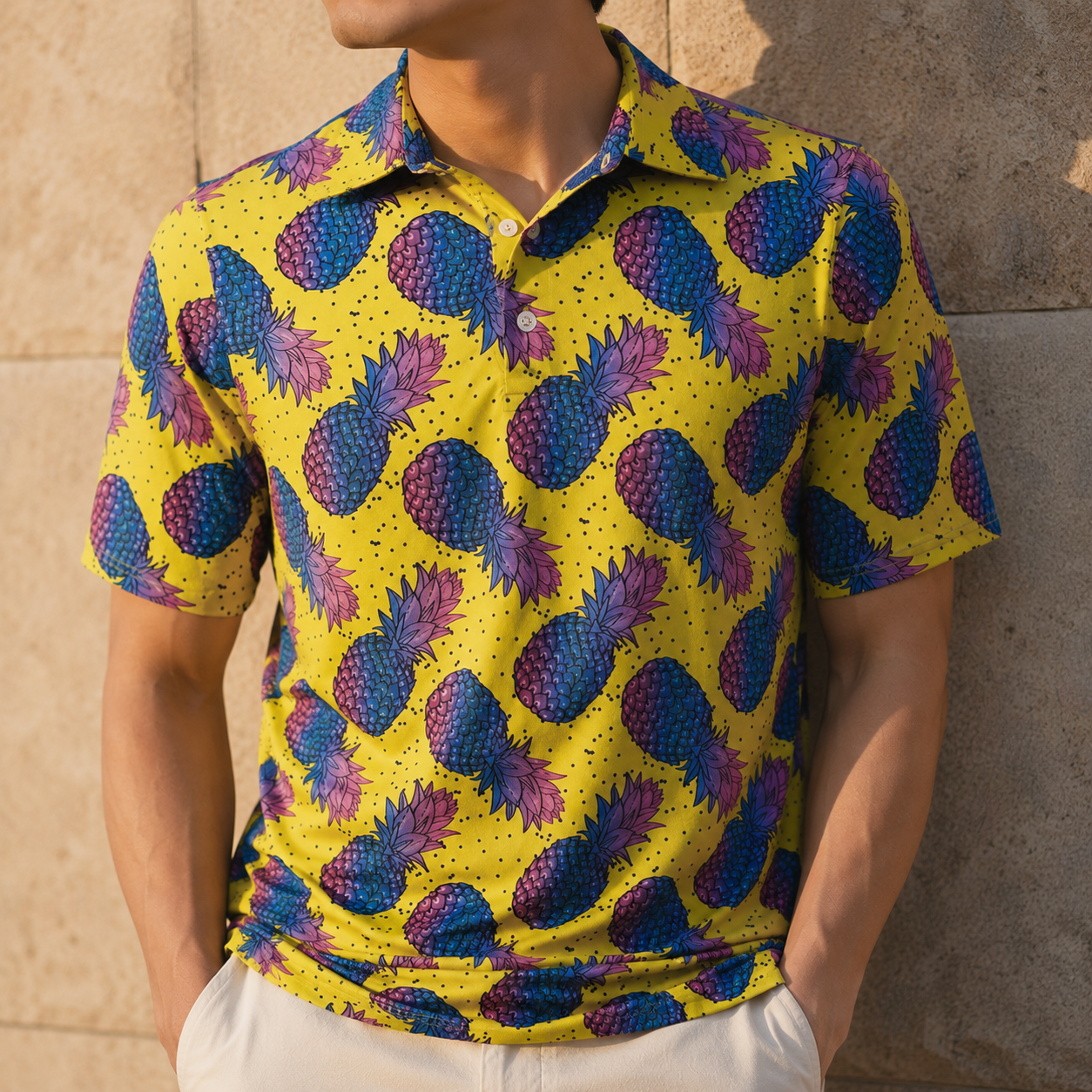 Wildside Pineapple Express Polo view 3