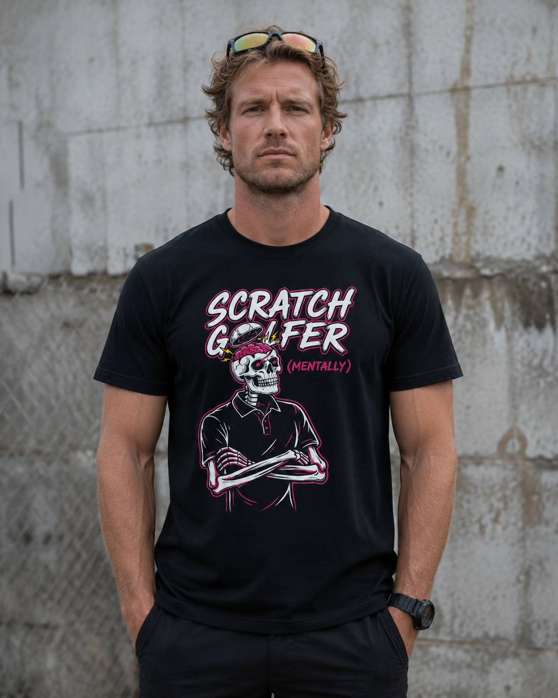 Wildside Scratch golfer Tee — 