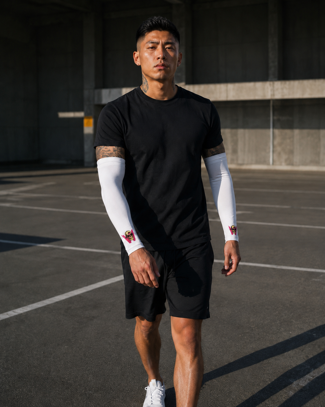 Wildside UV Armsleeve - White view 4
