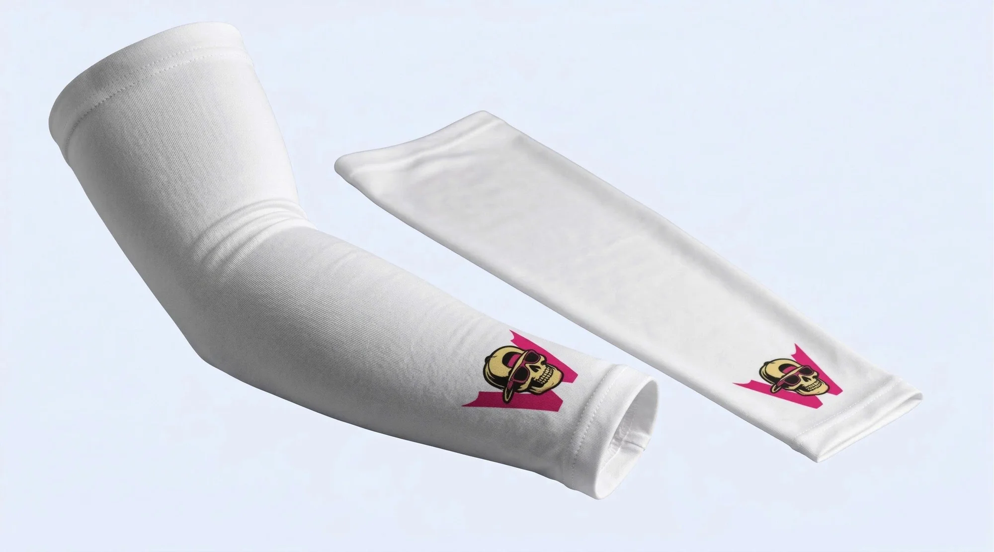 Wildside UV Armsleeve - White view 2