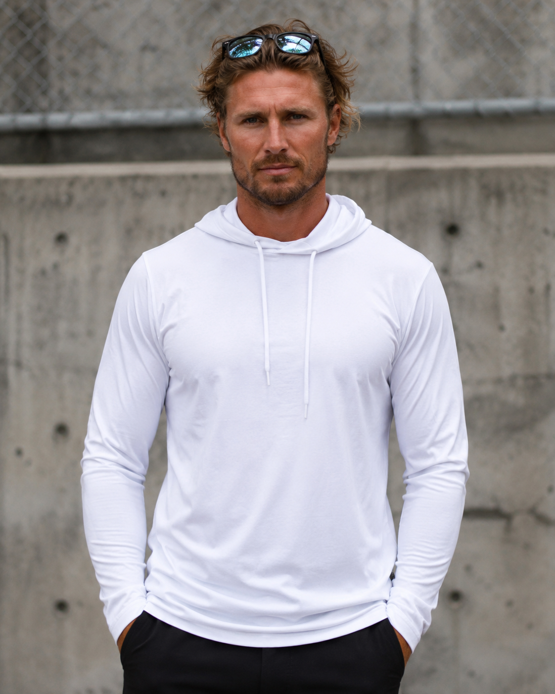 Wildside UV Ultracool 100 Hoodie — Frost
