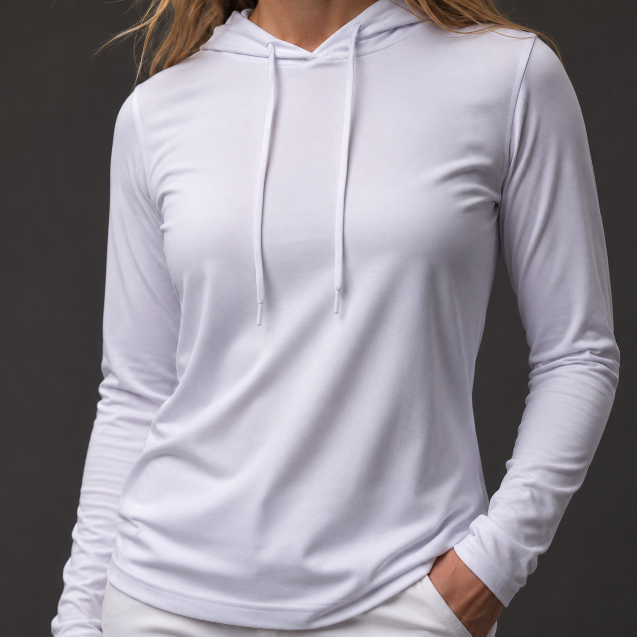 Wildside Women Hoodie - White view 2