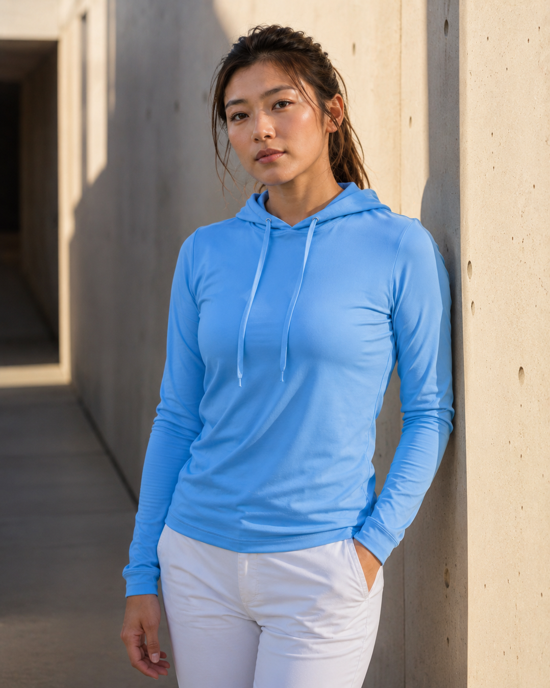 Women Hoodie - Glacier view 4