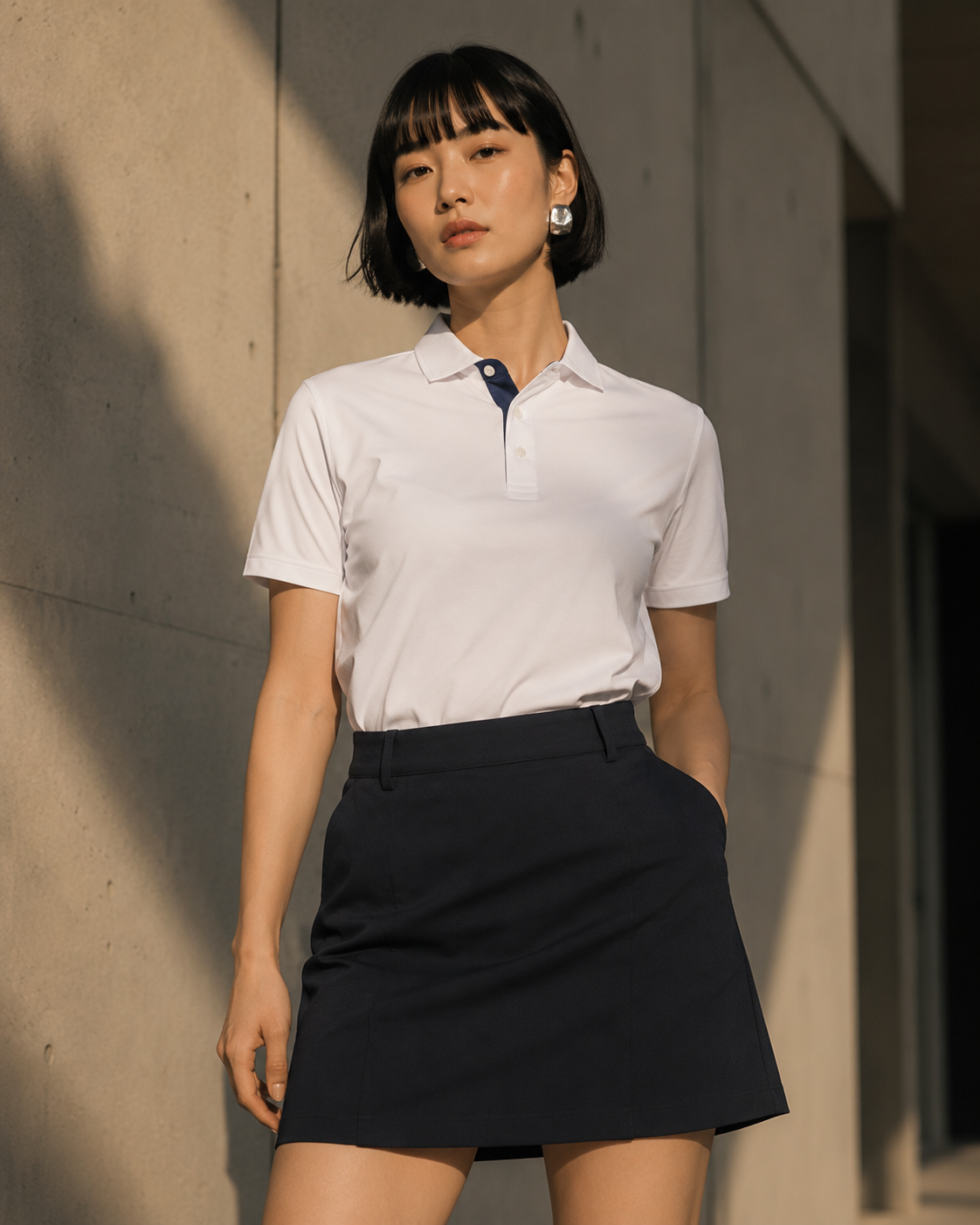 Women Polo Ultracool 100 view 3