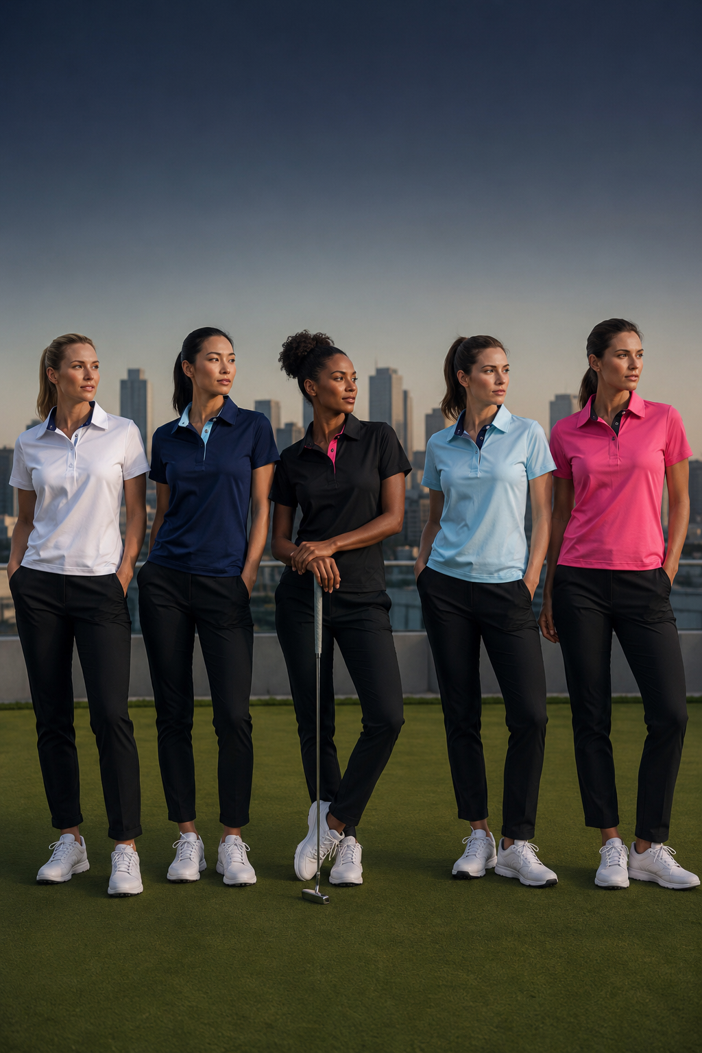 Women Polo Ultracool 100 — Frost
